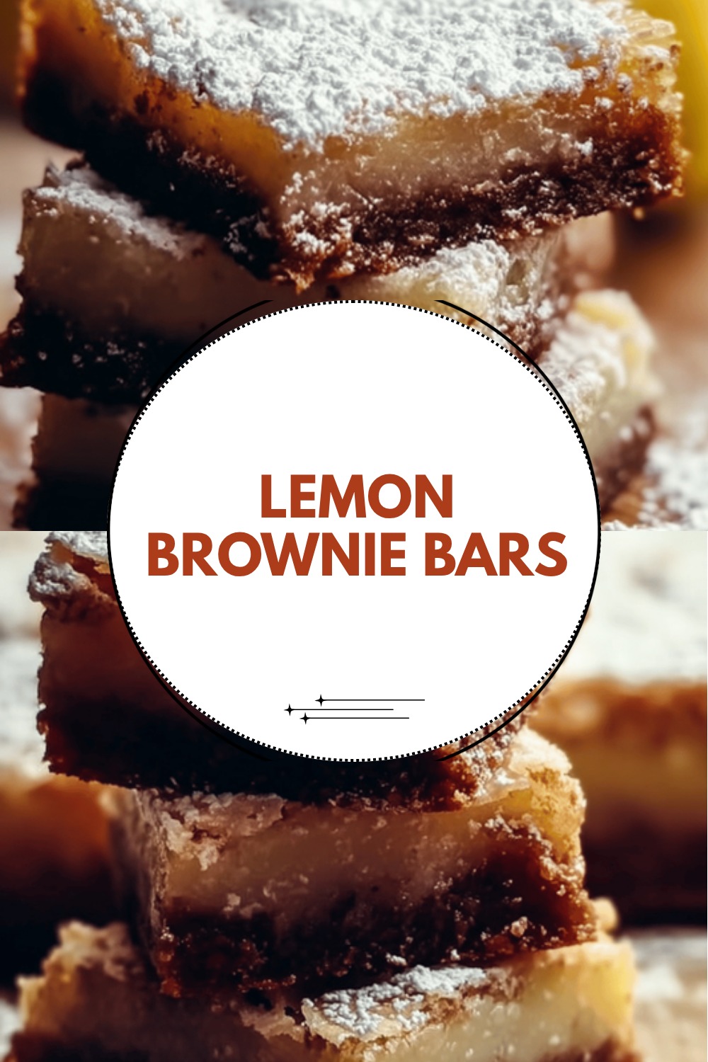 Lemon Brownie Bars