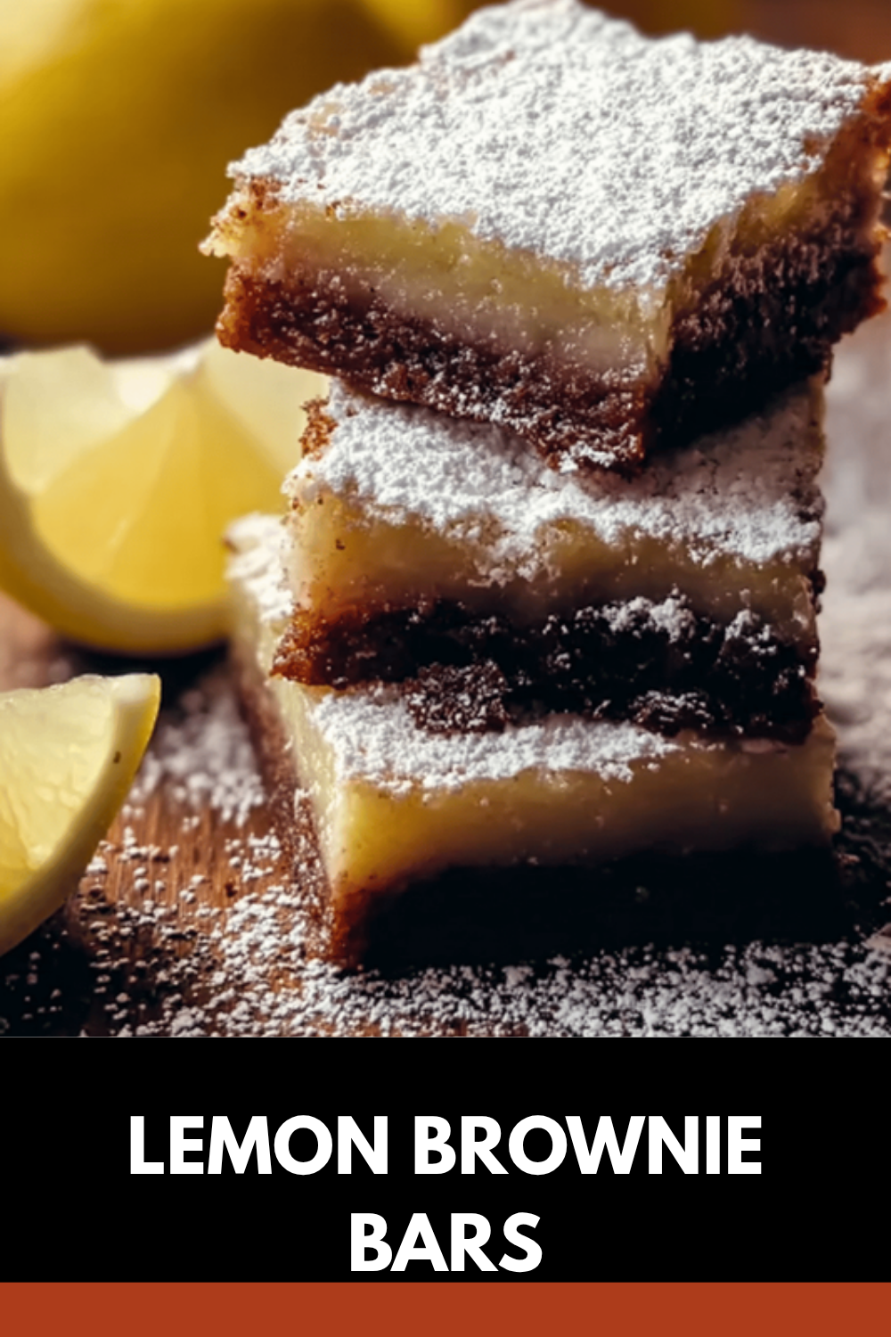 Lemon Brownie Bars