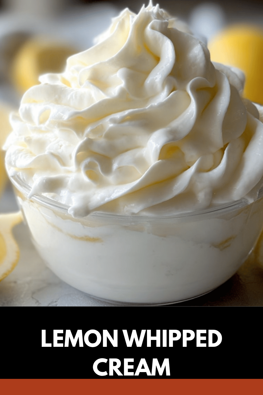 Lemon Whipped Cream