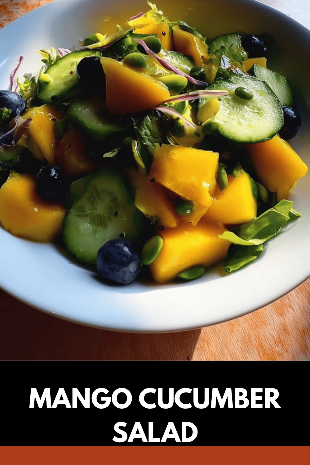 Mango Cucumber Salad