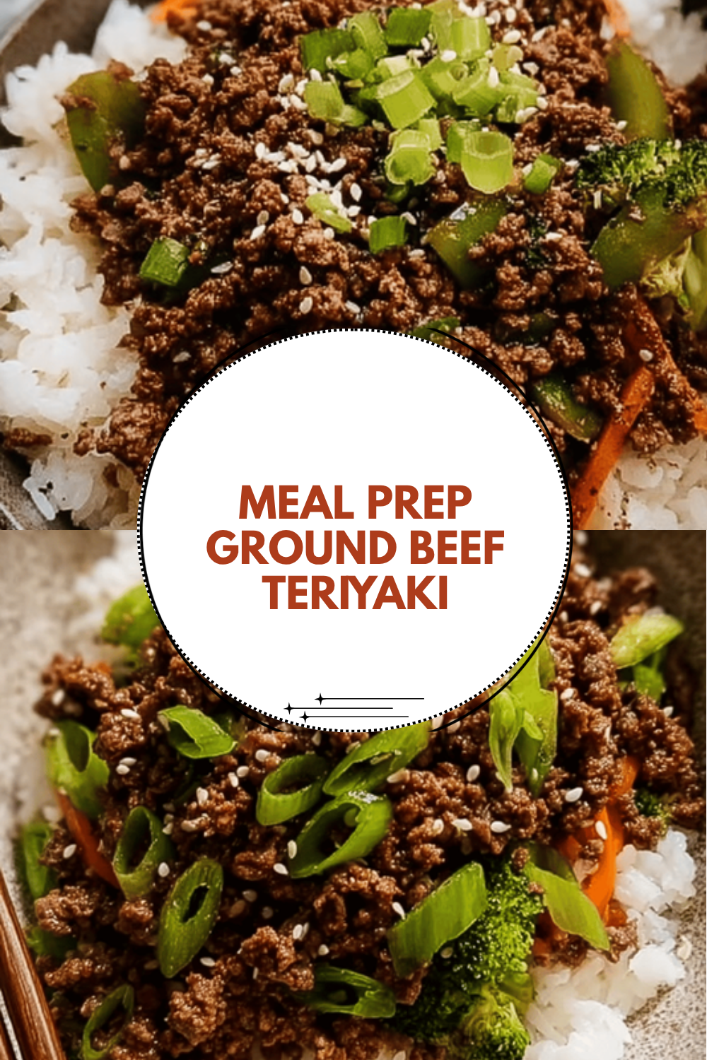 Teriyaki Beef Bowls Recipe With Simple Homemade Sauce And Fresh Veggies 6 Meal Prep Ground Beef Teriyaki