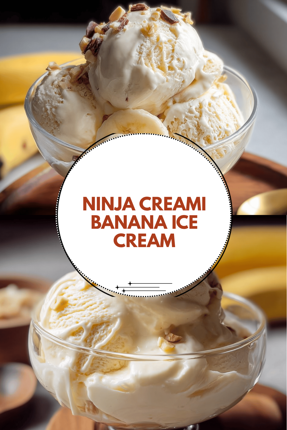 Ninja Creami Banana Ice Cream