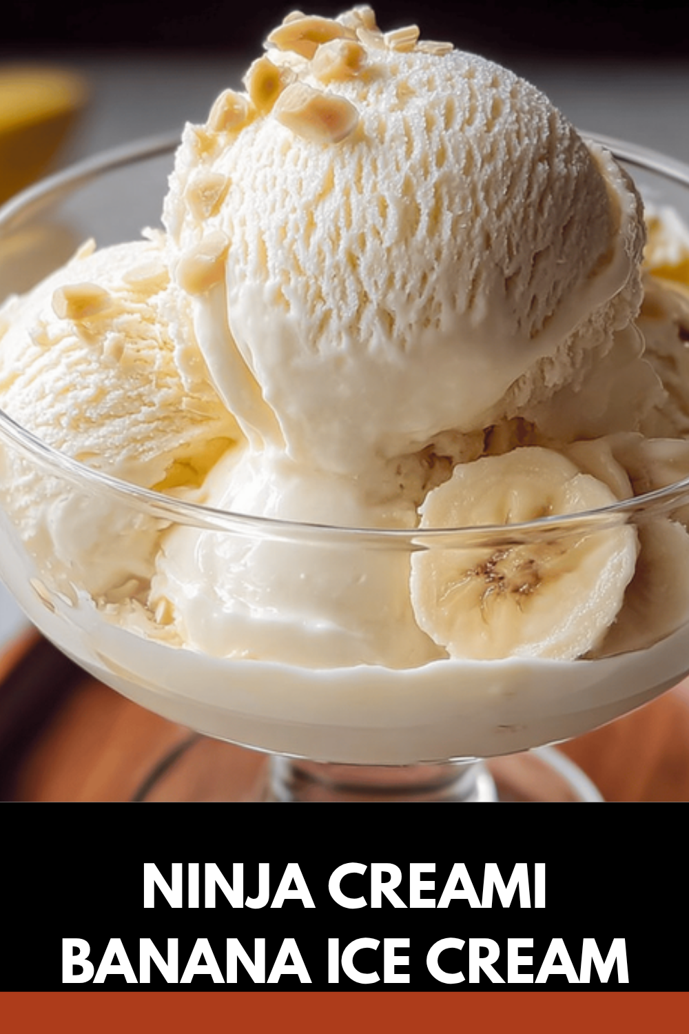 Ninja Creami Banana Ice Cream