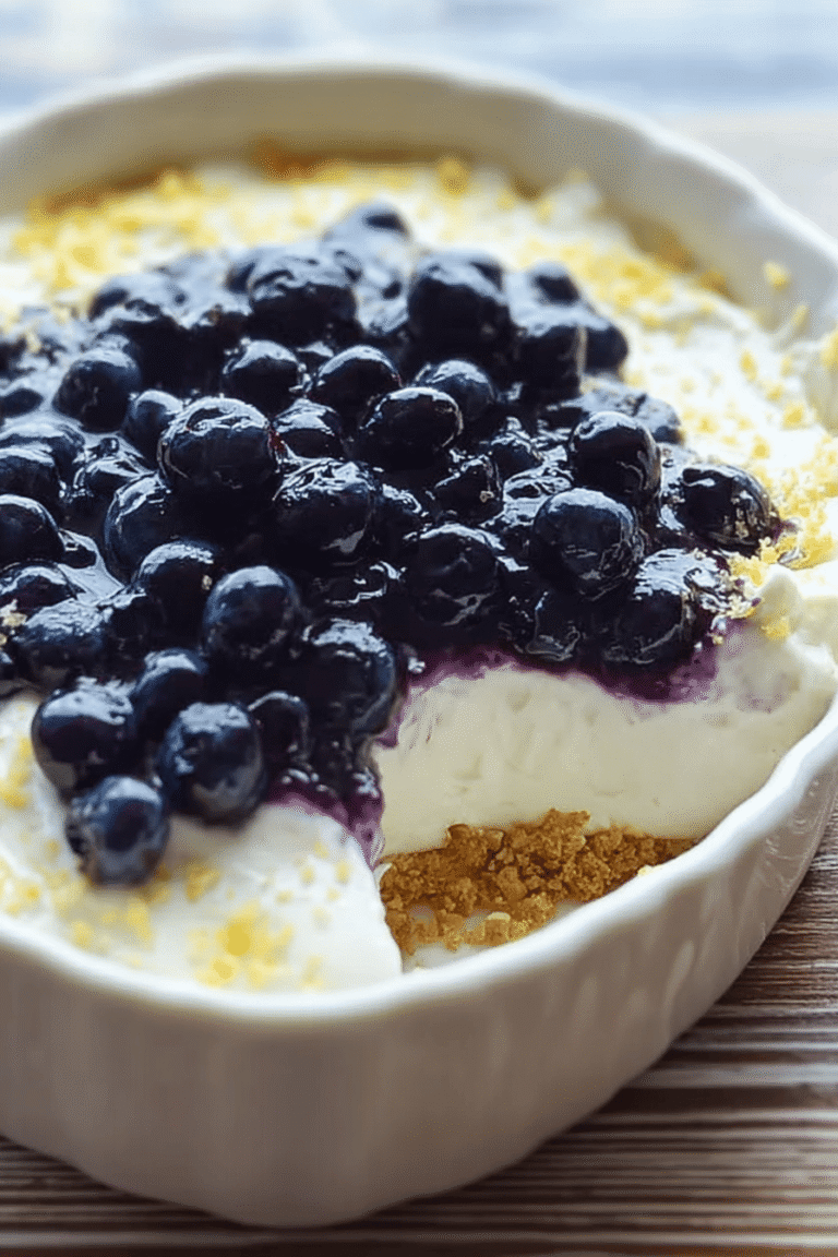 No Bake Lemon Blueberry Dessert 13.Png