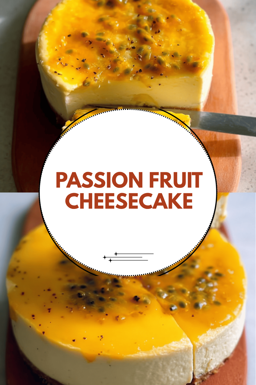 Passion Fruit Cheesecake