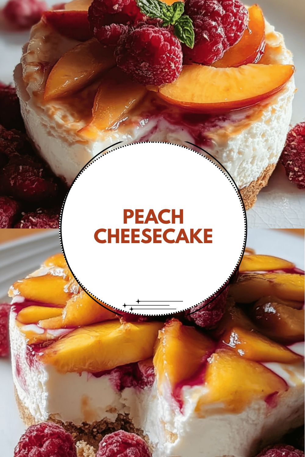 Peach Cheesecake