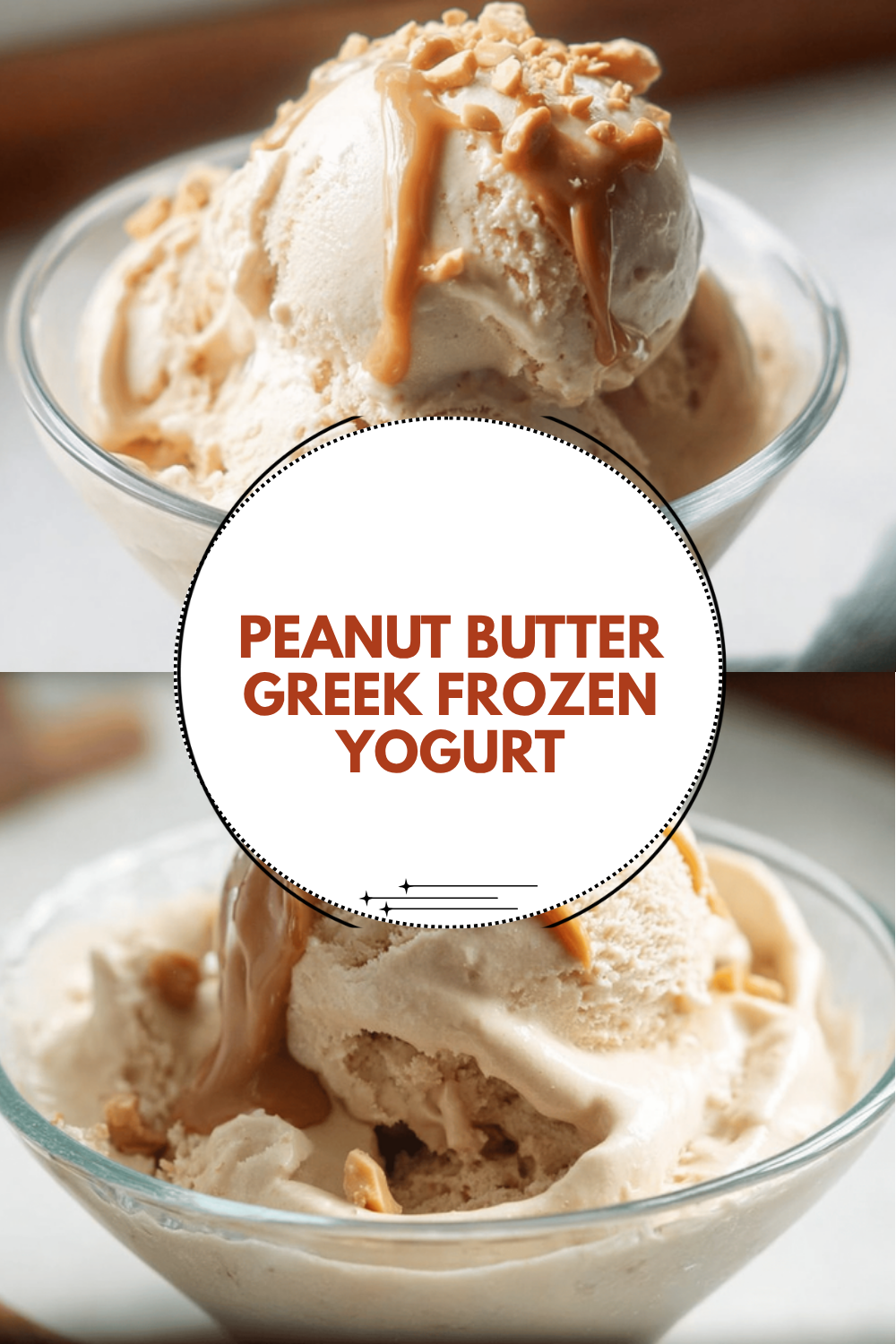 Peanut Butter Greek Frozen Yogurt
