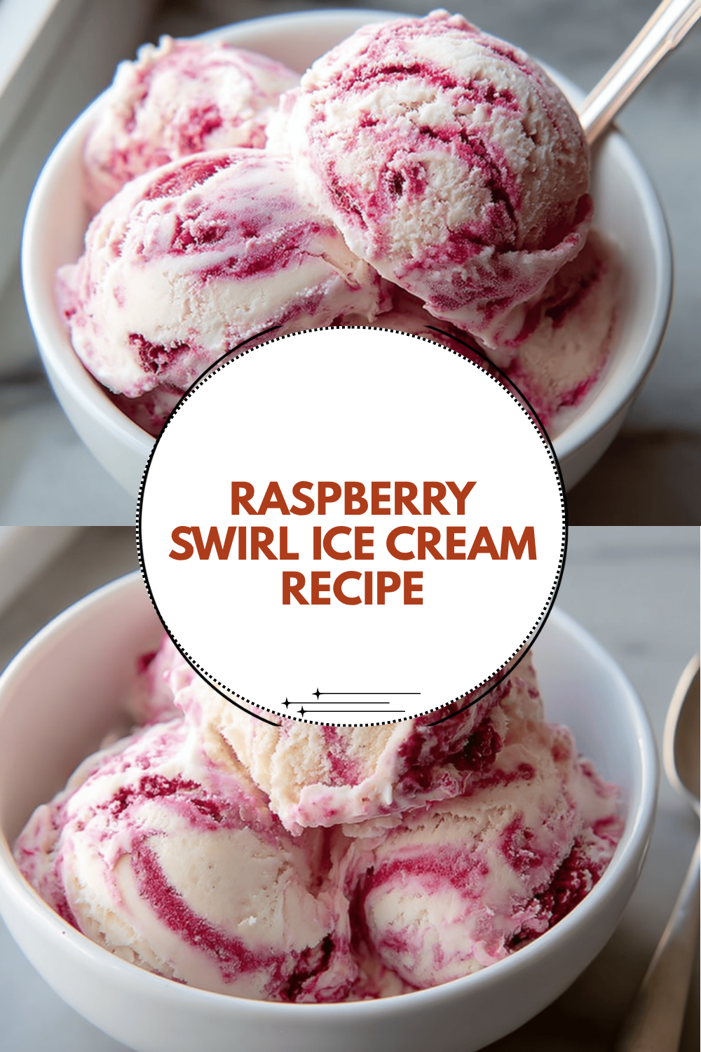 Raspberry Swirl Ice Cream Recipe