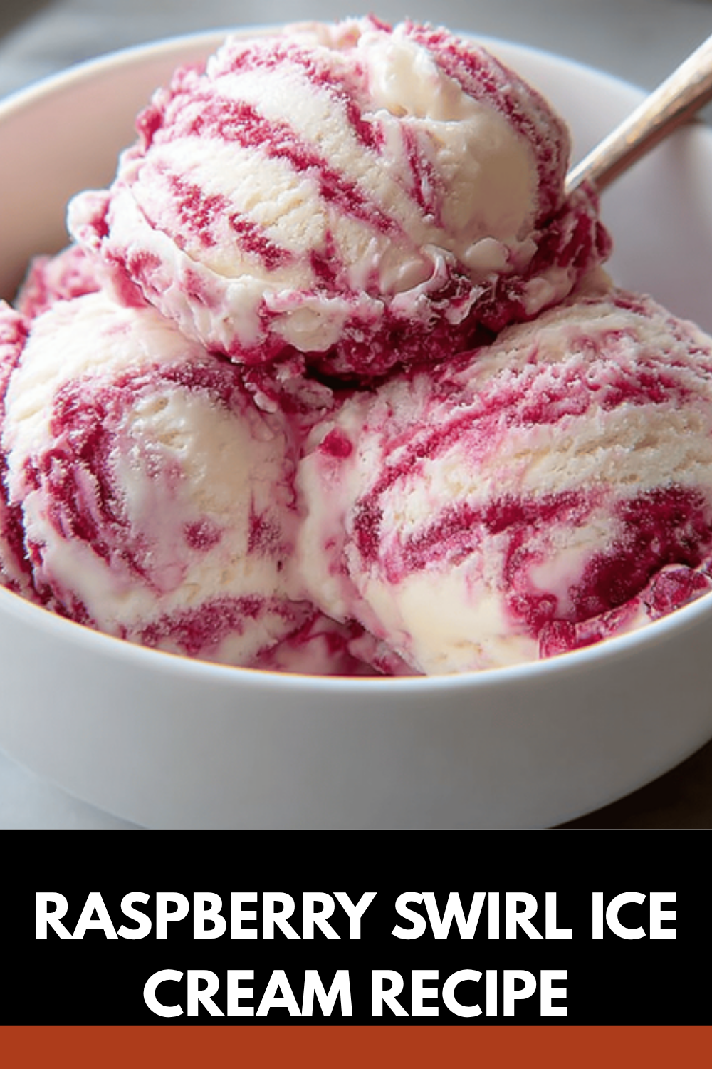 Raspberry Swirl Ice Cream Recipe
