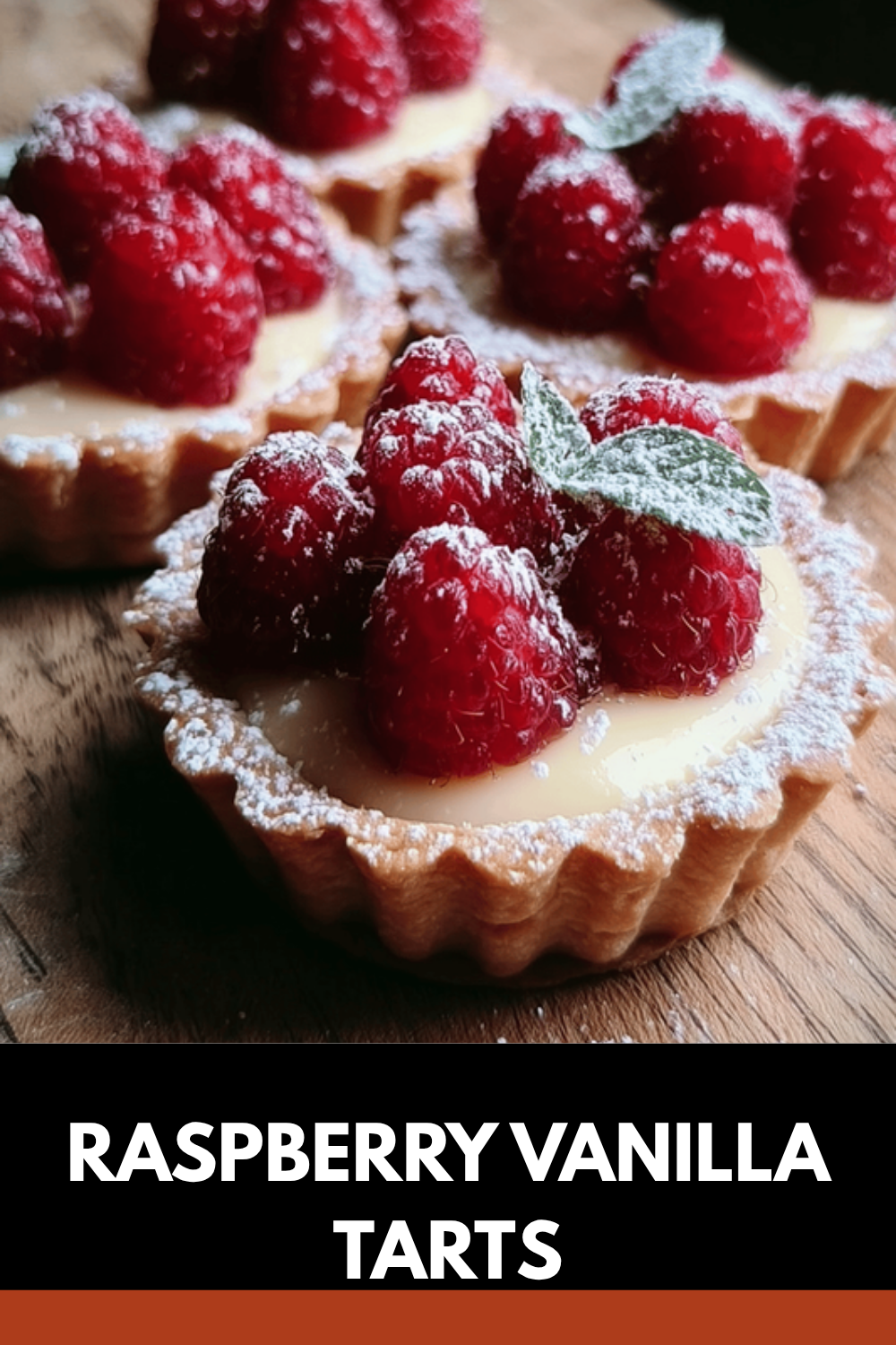 Vanilla Cream Tarts With Fresh Raspberries And Homemade Pastry 7 Raspberry Vanilla Tarts