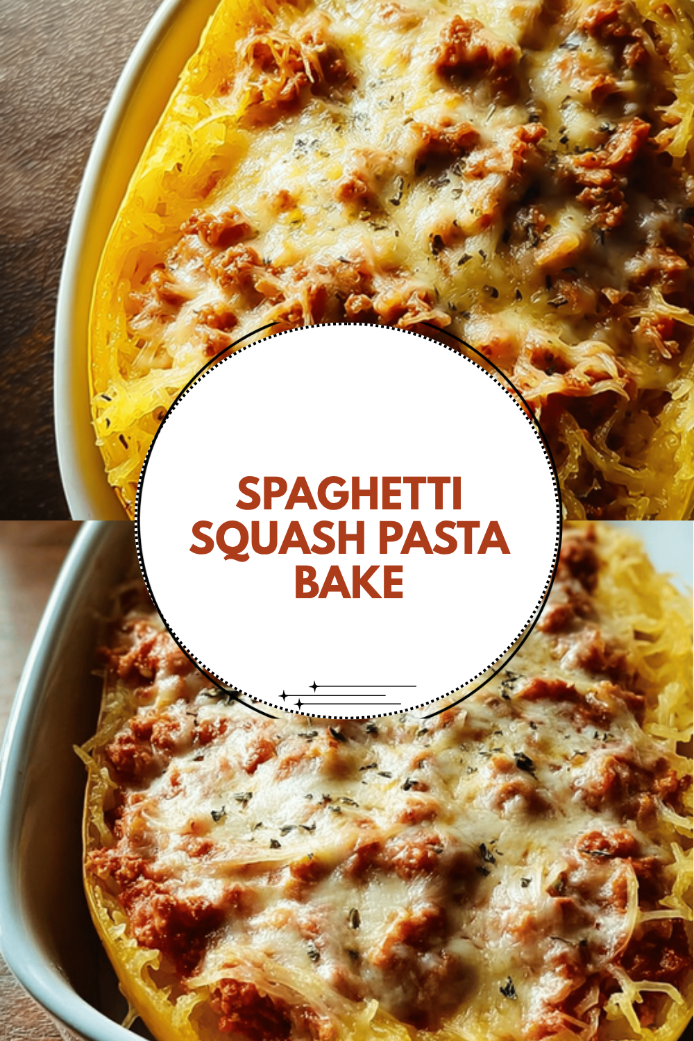 Spaghetti Squash Bake Recipe With Easy Homemade Sauce 6 Spaghetti Squash Pasta Bake