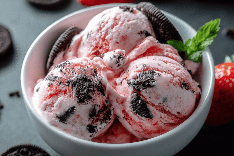 Strawberry Oreo Ice Cream 86.Png