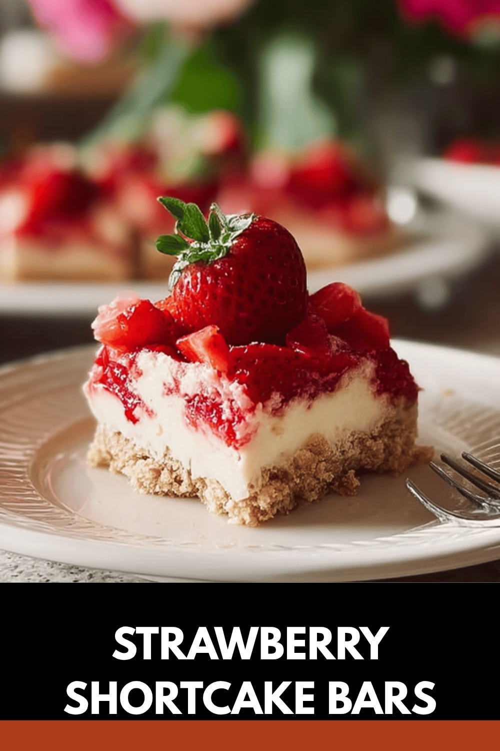 Strawberry Shortcake Bars Recipe With Fresh Berries And Creamy Layers 7 Strawberry Shortcake Bars