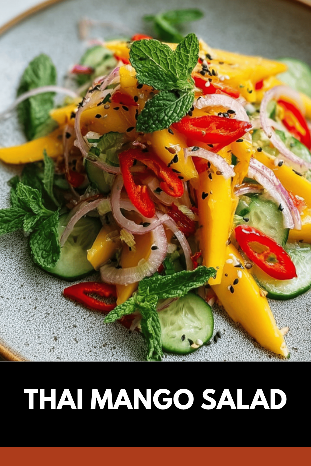 Thai Mango Salad Recipes With Fresh Herbs And Tangy Dressings 7 Thai Mango Salad
