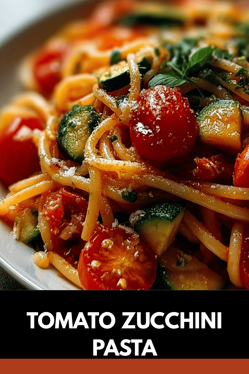 Summery Tomato Zucchini Pasta Recipe With Fresh Garden Flavors 7 Tomato Zucchini Pasta