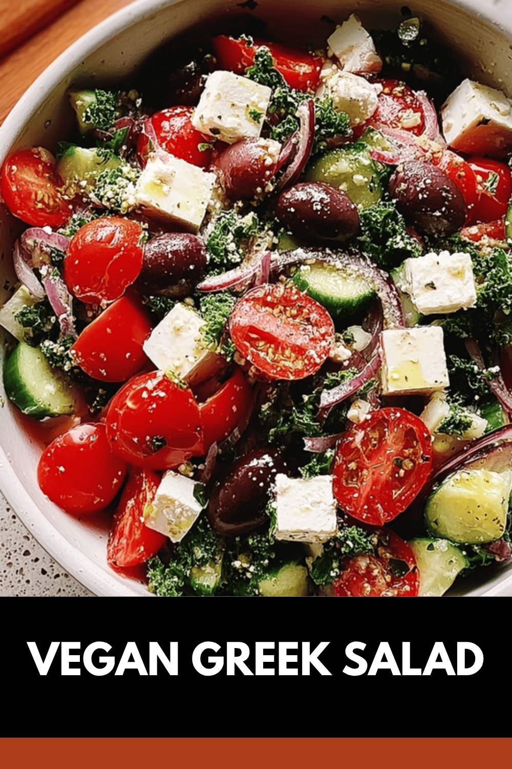 Vegan Greek Salad Recipe With Fresh Ingredients And Bold Flavors 7 Vegan Greek Salad