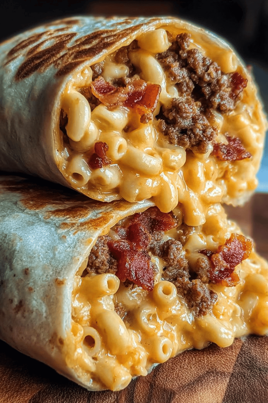 Bacon Mac Cheese Burger