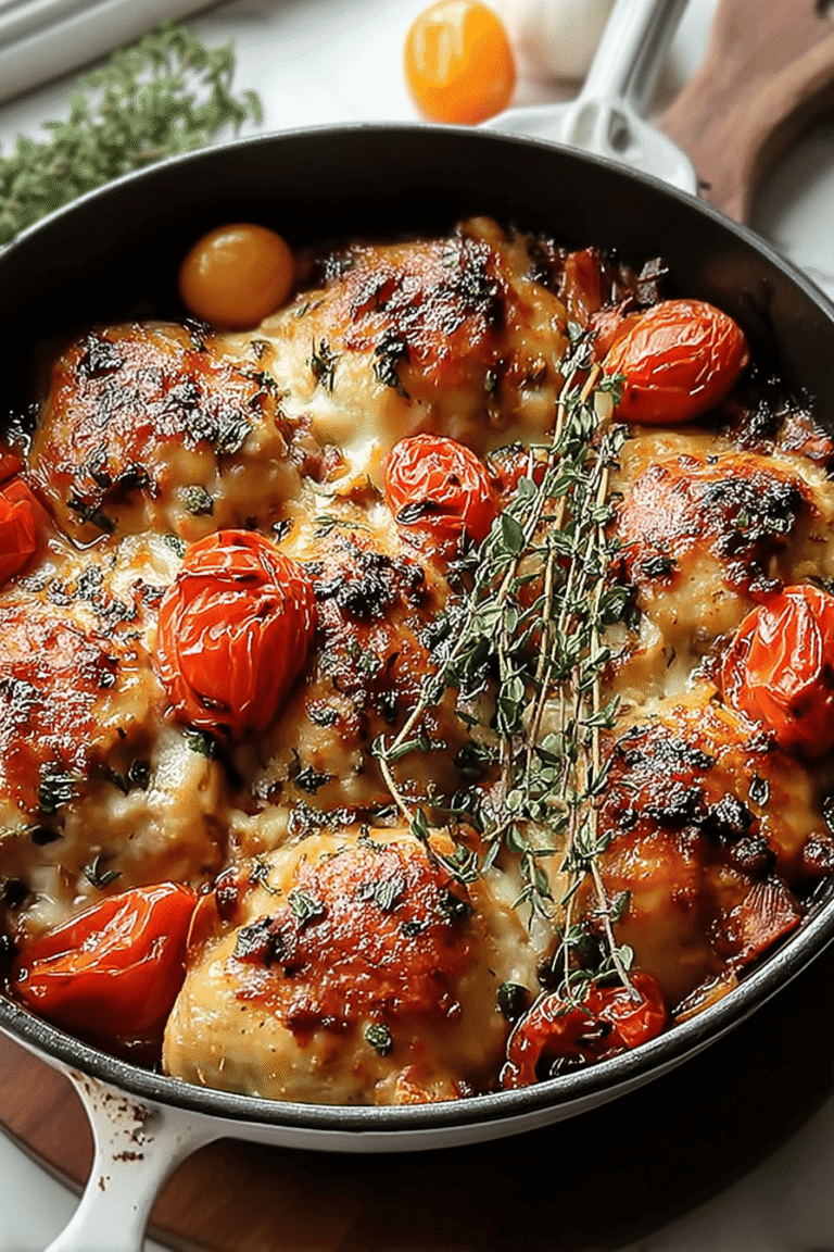 Baked Tuscan Chicken Casserole 81.Png