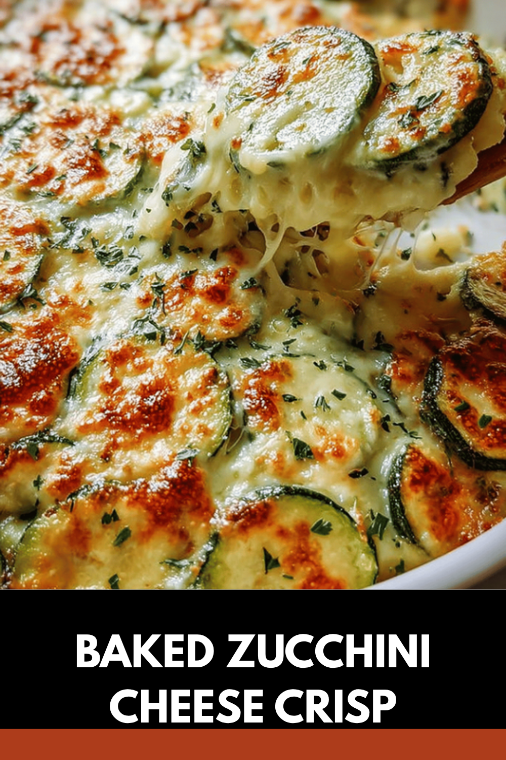 Baked Zucchini Cheese Crisp