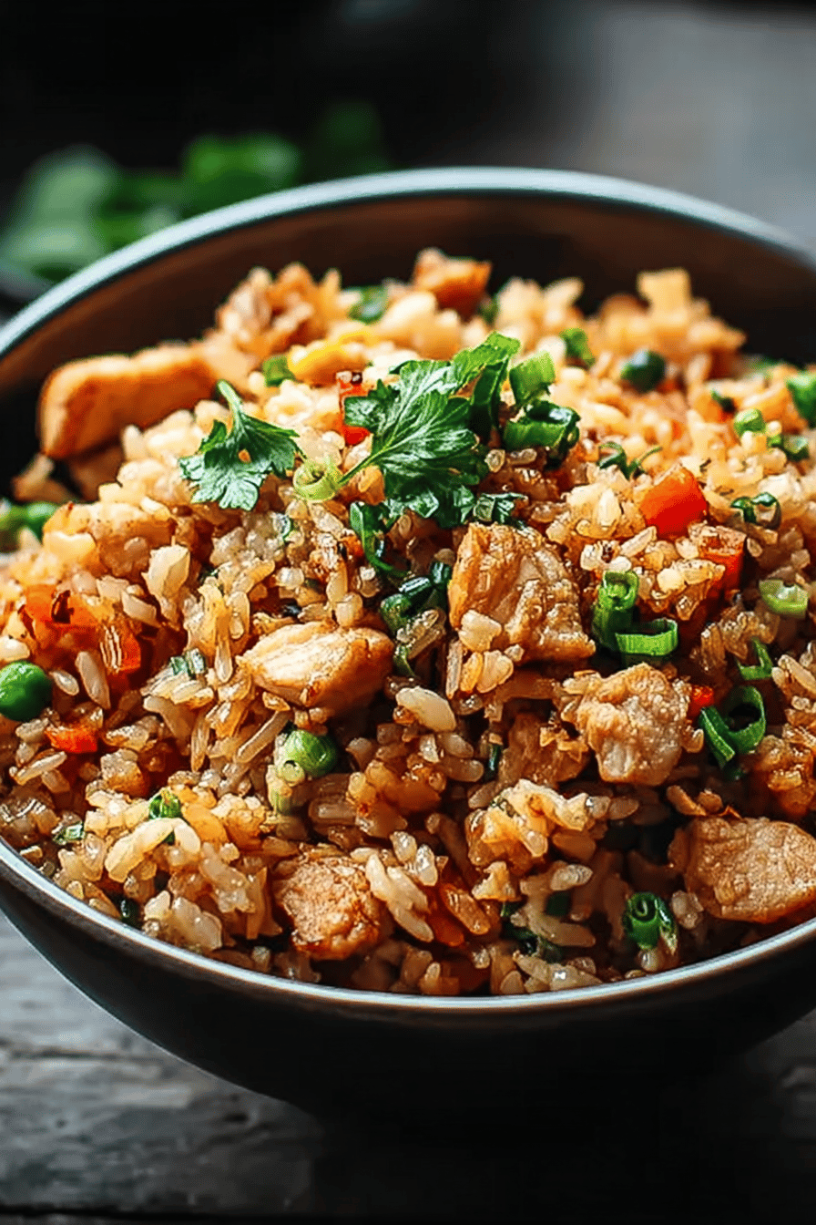 Bang Bang Chicken Fried Rice Recipe With Spicy Creamy Sauce 6 Bang Bang Chicken Fried Rice