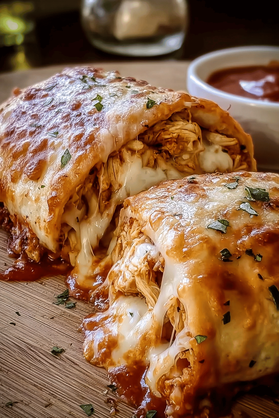 Bbq Chicken Stromboli Recipe With Savory Cheese And Crispy Crust 6 Bbq Chicken Cheese Stromboli