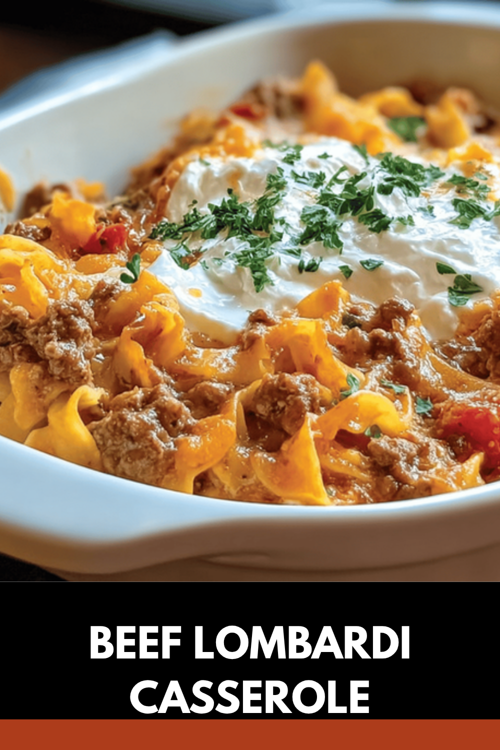 Beef Lombardi Casserole