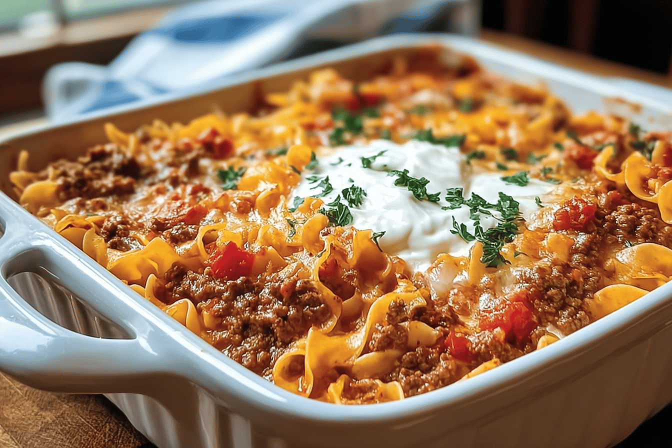 Beef Lombardi Casserole