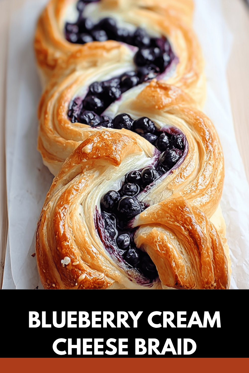 Blueberry Cream Cheese Pastry Braid Recipe With Sweet, Flaky Layers 7 Blueberry Cream Cheese Braid