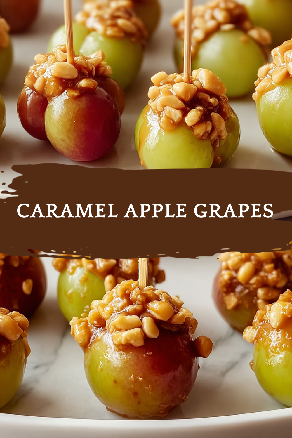 Caramel Apple Grapes