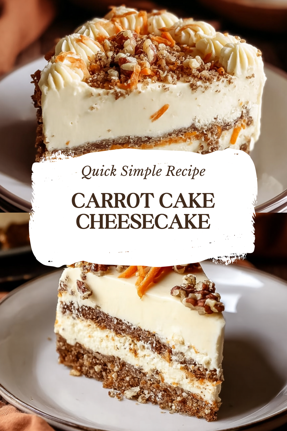 Carrot Cake Cheesecake