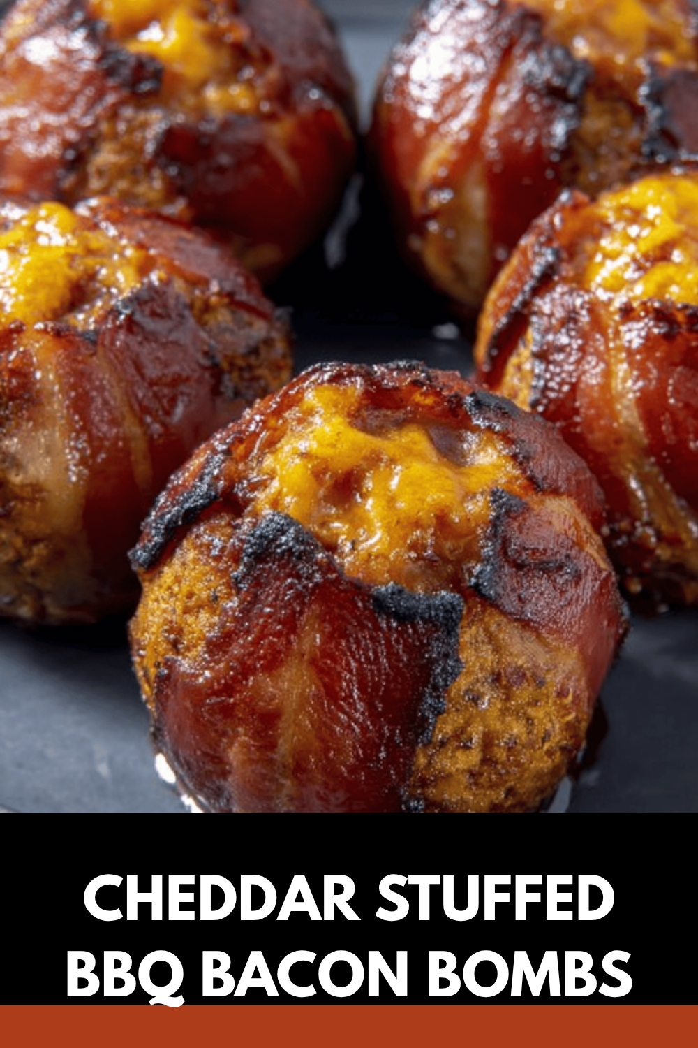Cheddar Stuffed Bbq Bacon Bombs