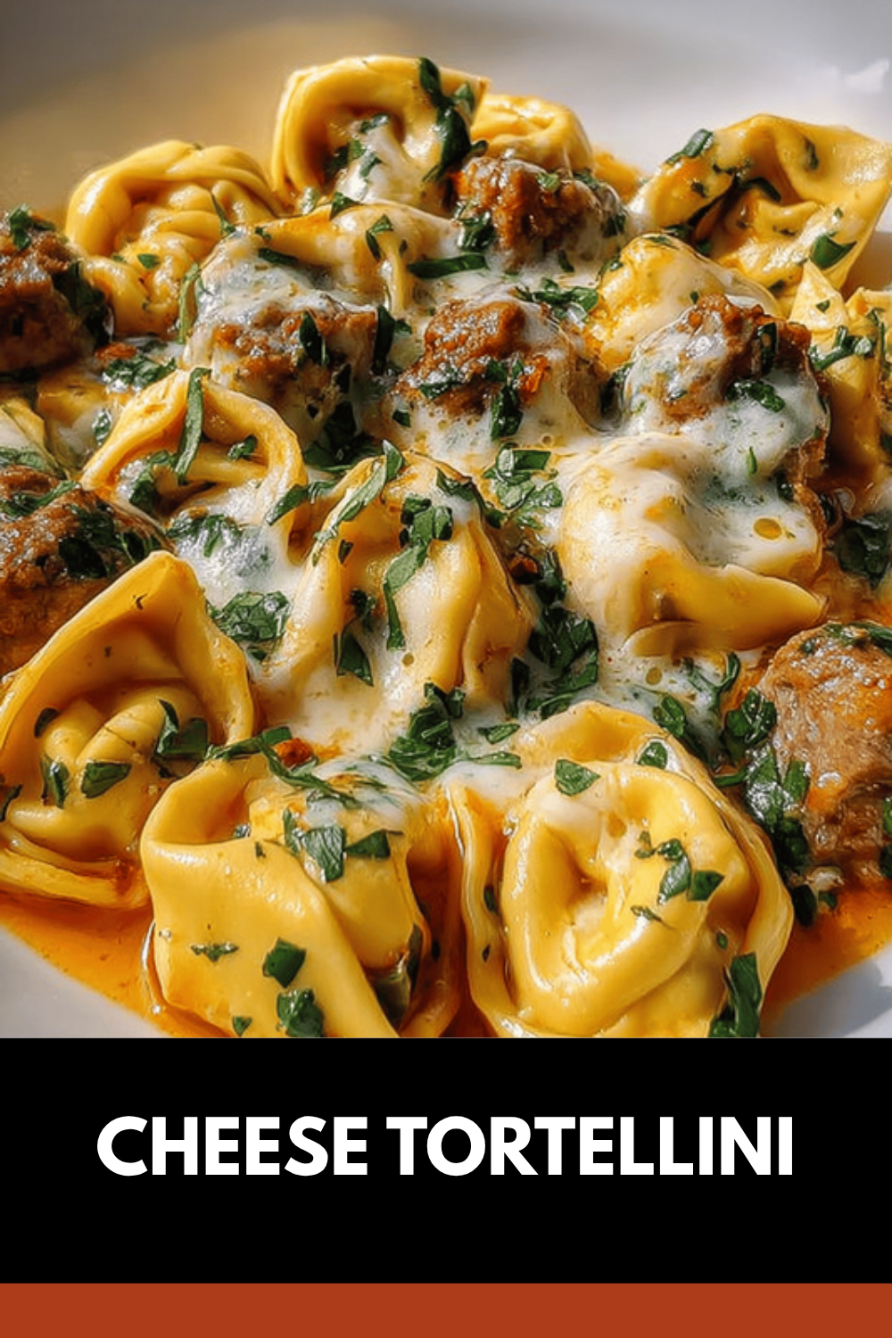 Cheese Tortellini In Creamy Garlic Butter Sauce Recipe 7 Cheese Tortellini