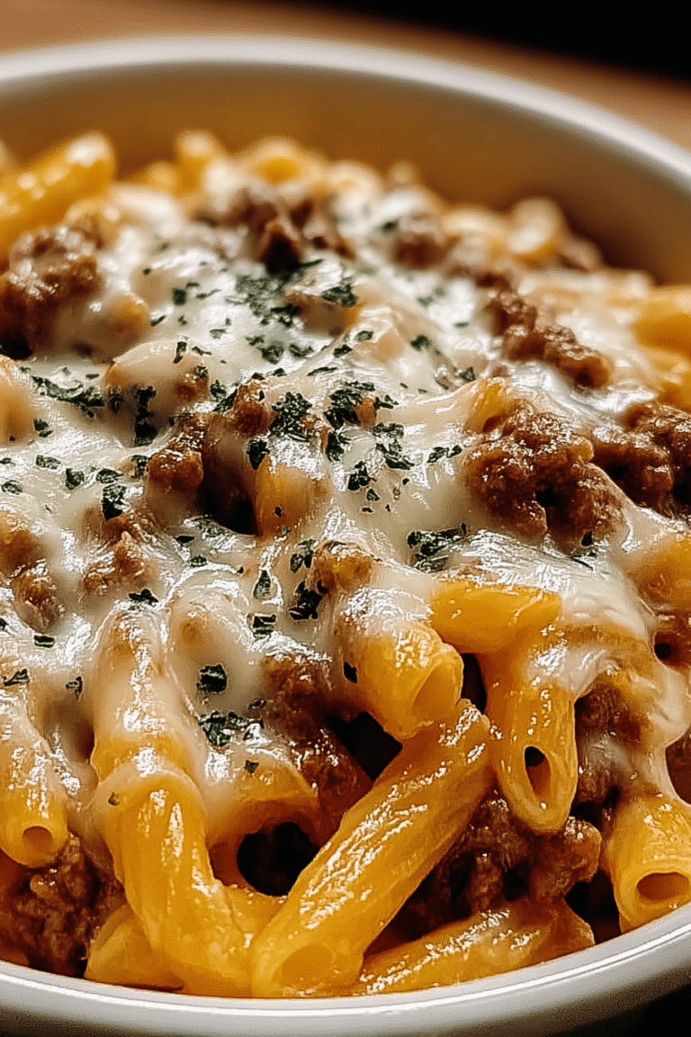 Cheesy Beef Pasta Bake 44.Png