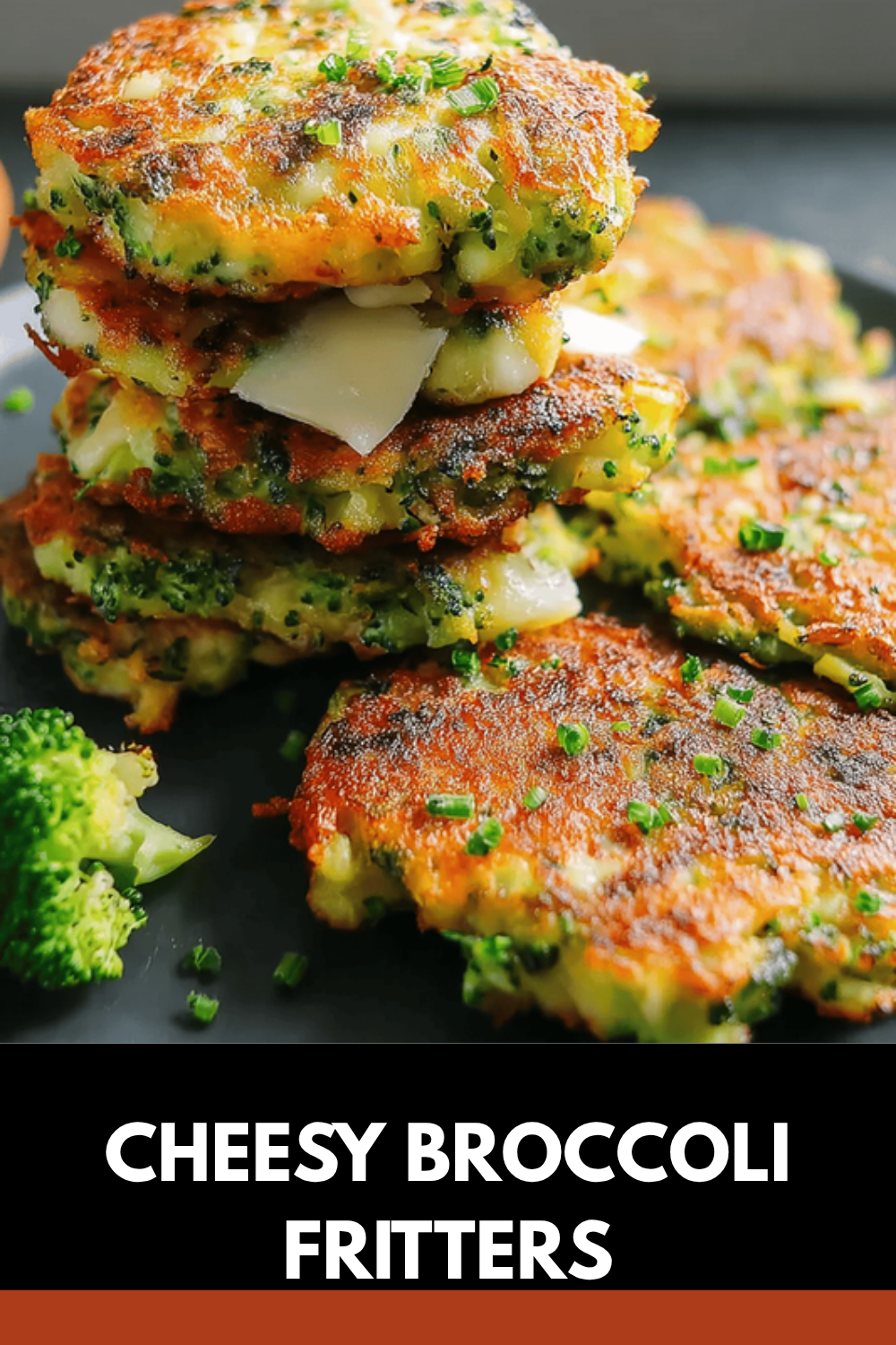 Cheesy Broccoli Fritters