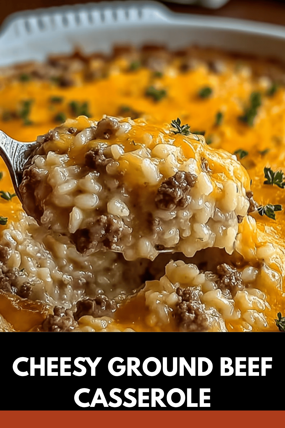 Cheesy Ground Beef Casserole