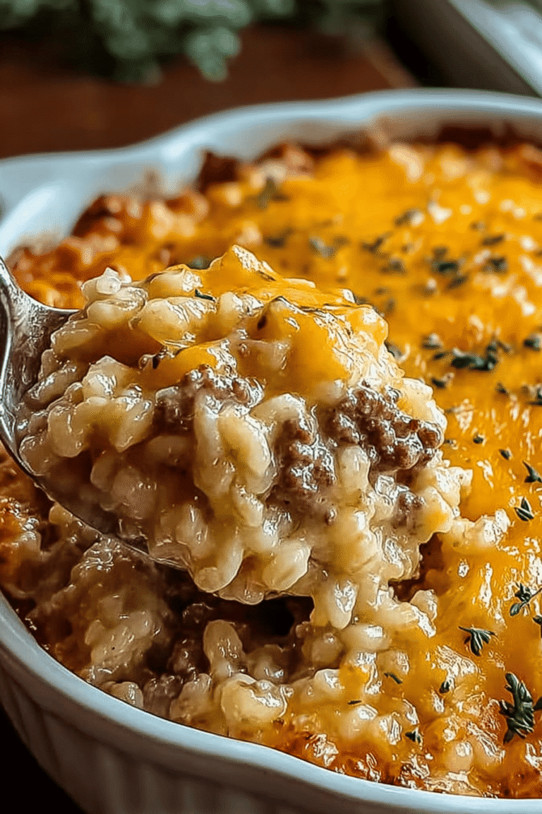 Cheesy Ground Beef Casserole 92.Png