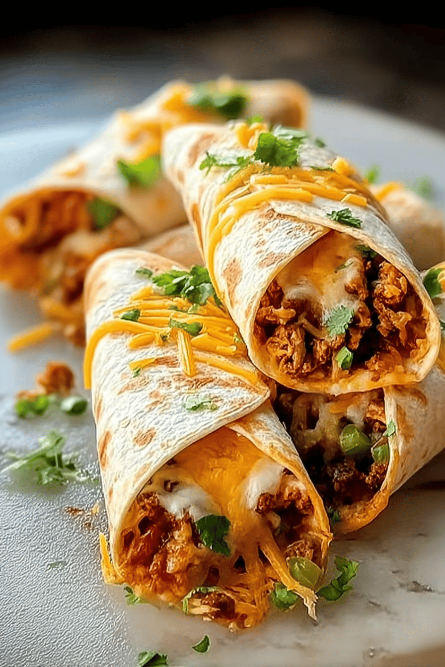 Cheesy Pocket Tacos