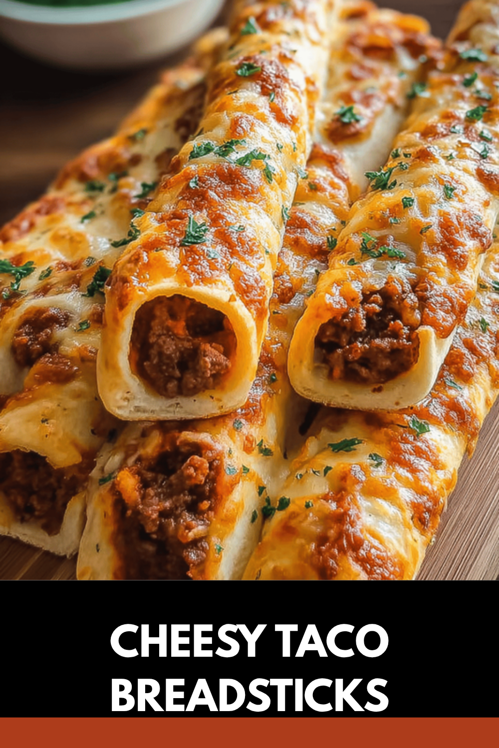 Cheesy Taco Breadsticks