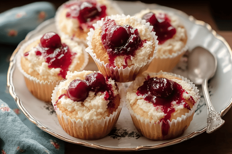 Cherry Cheesecake Cupcakes 98.Png