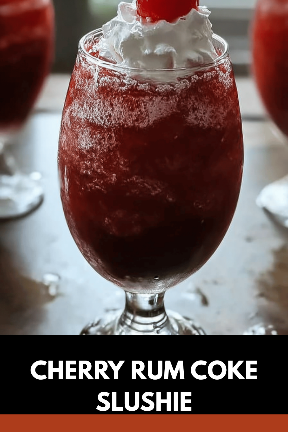 Cherry Rum Coke Slushie
