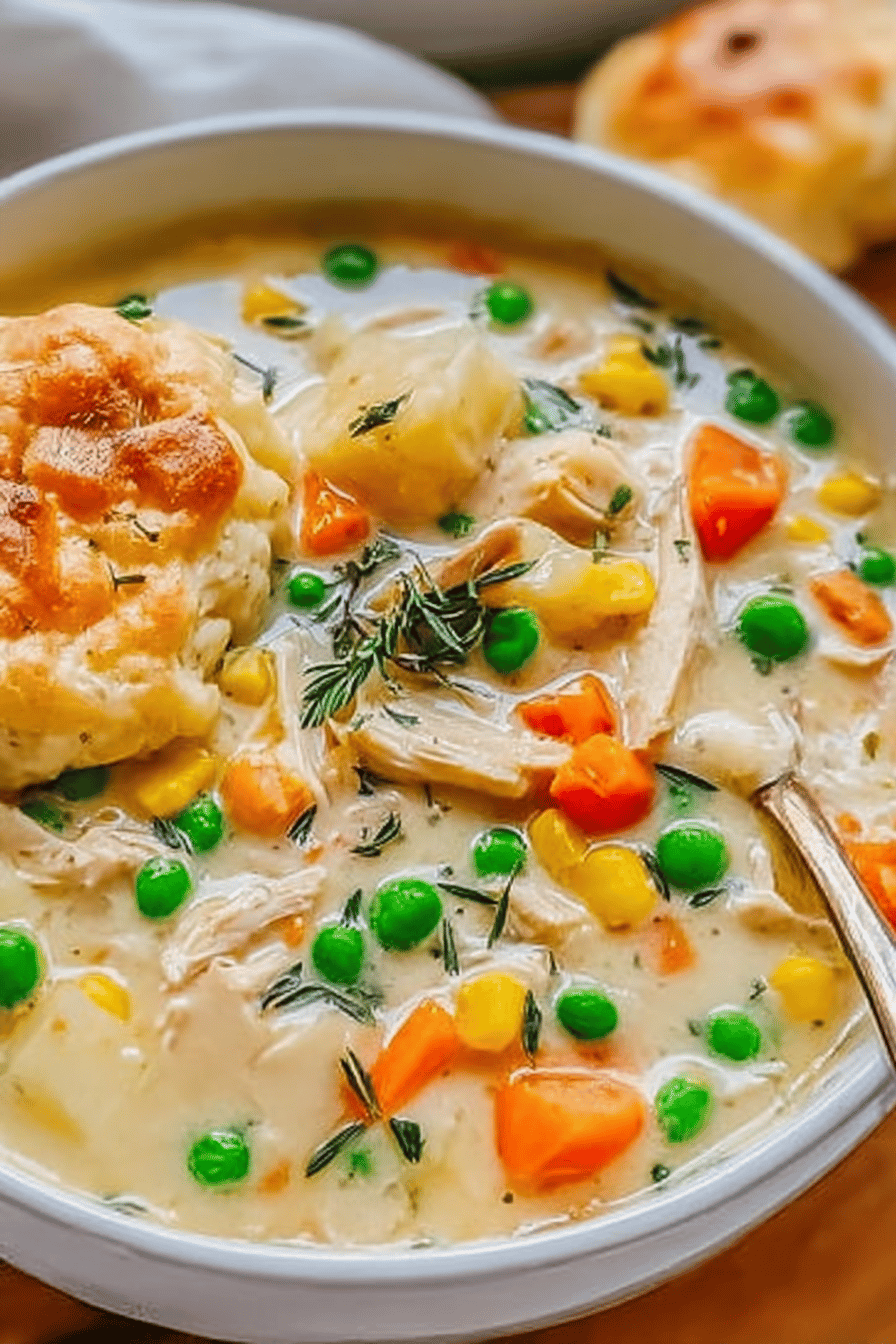 Chicken Pot Pie Soup