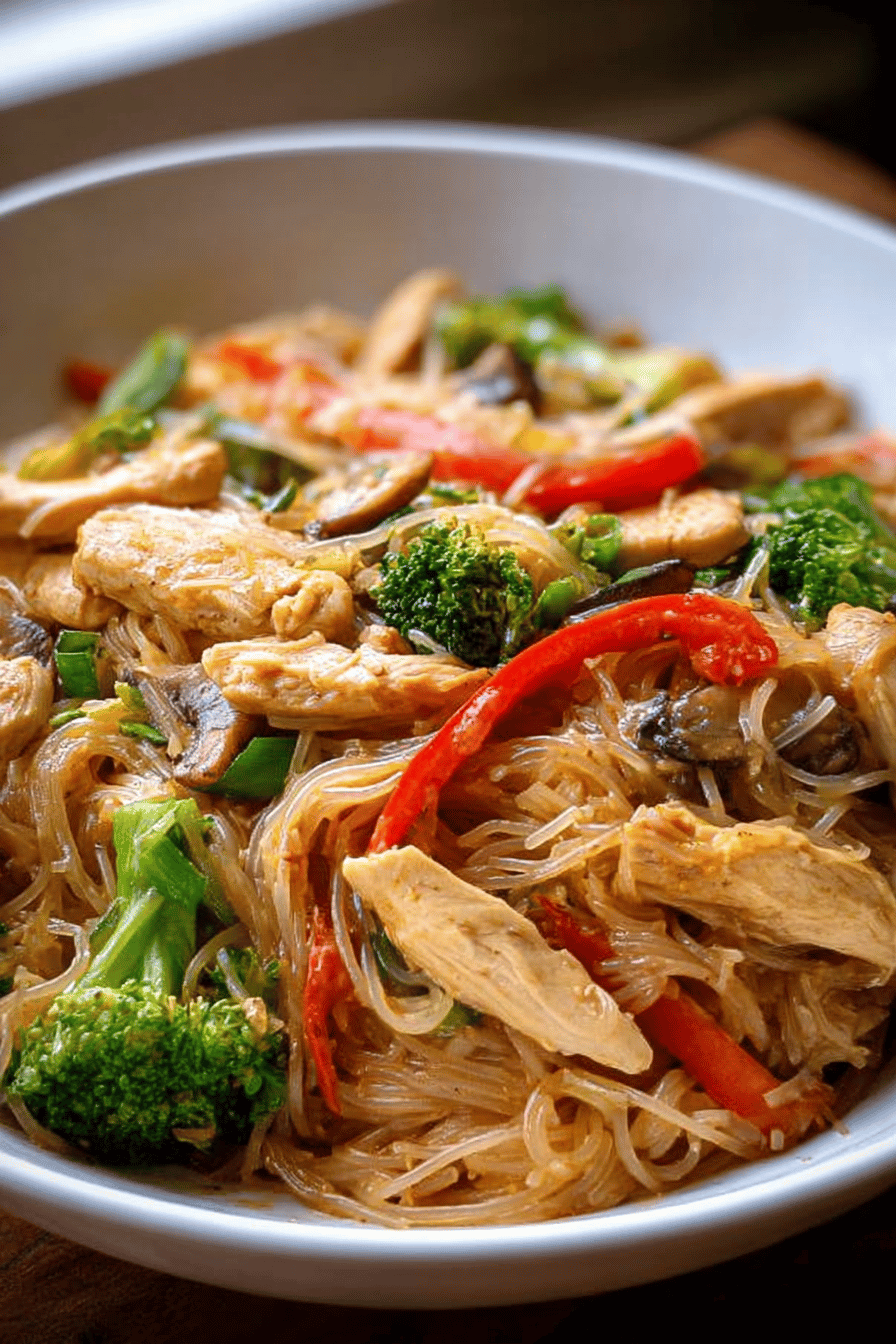 Chicken Stir Fry Noodles