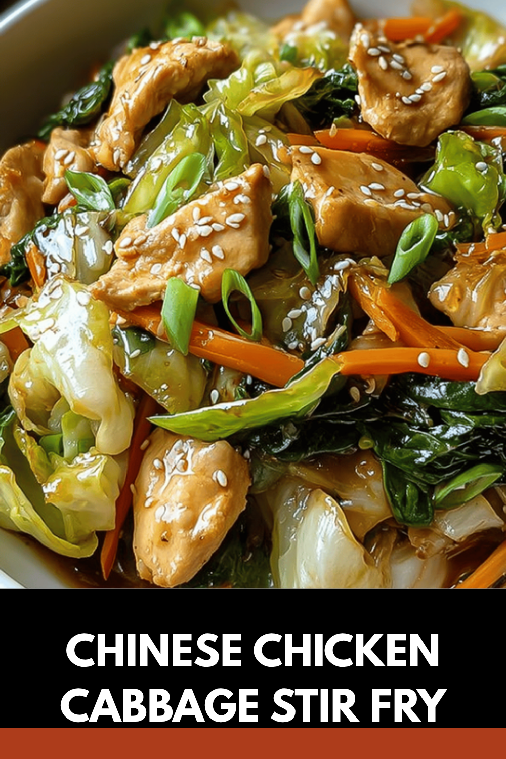 Chinese Chicken Cabbage Stir Fry