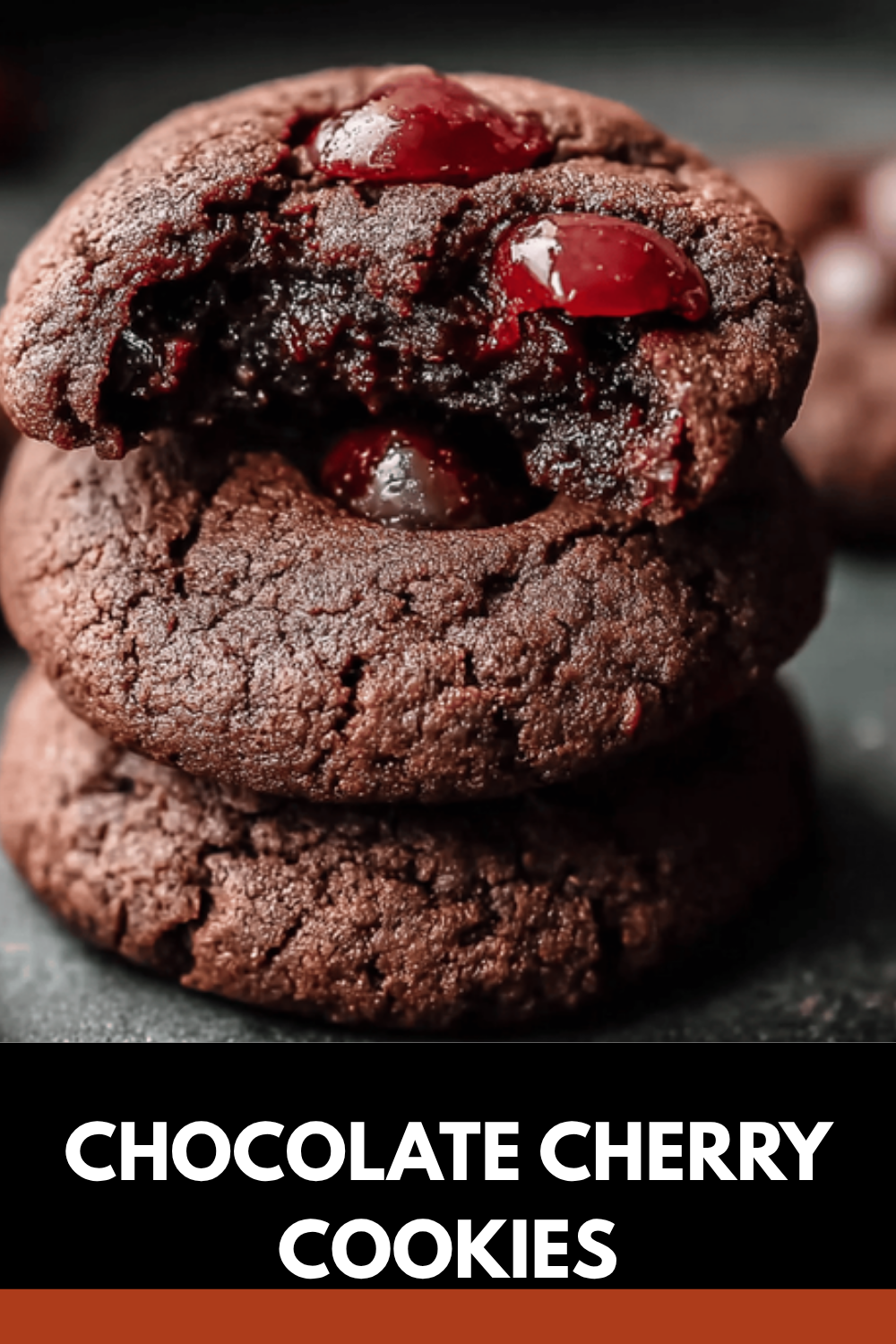 Chocolate Cherry Cookies