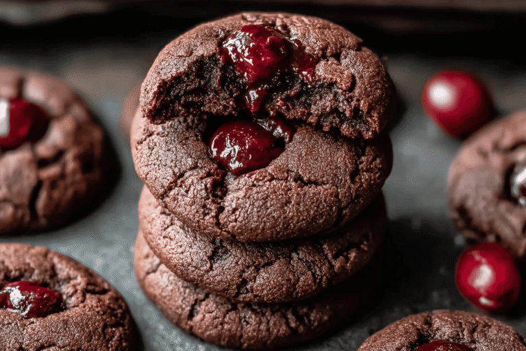 Chocolate Cherry Cookies 99.Png