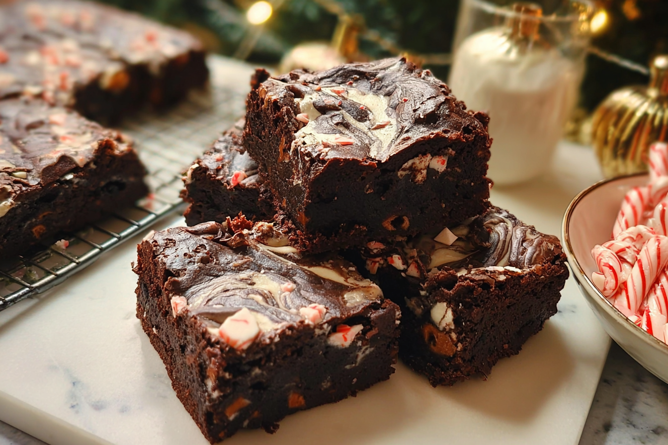 Chocolate Peppermint Brownies