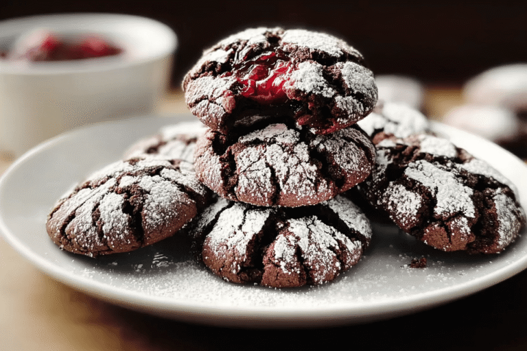 Chocolate Raspberry Crinkle Cookies 91.Png