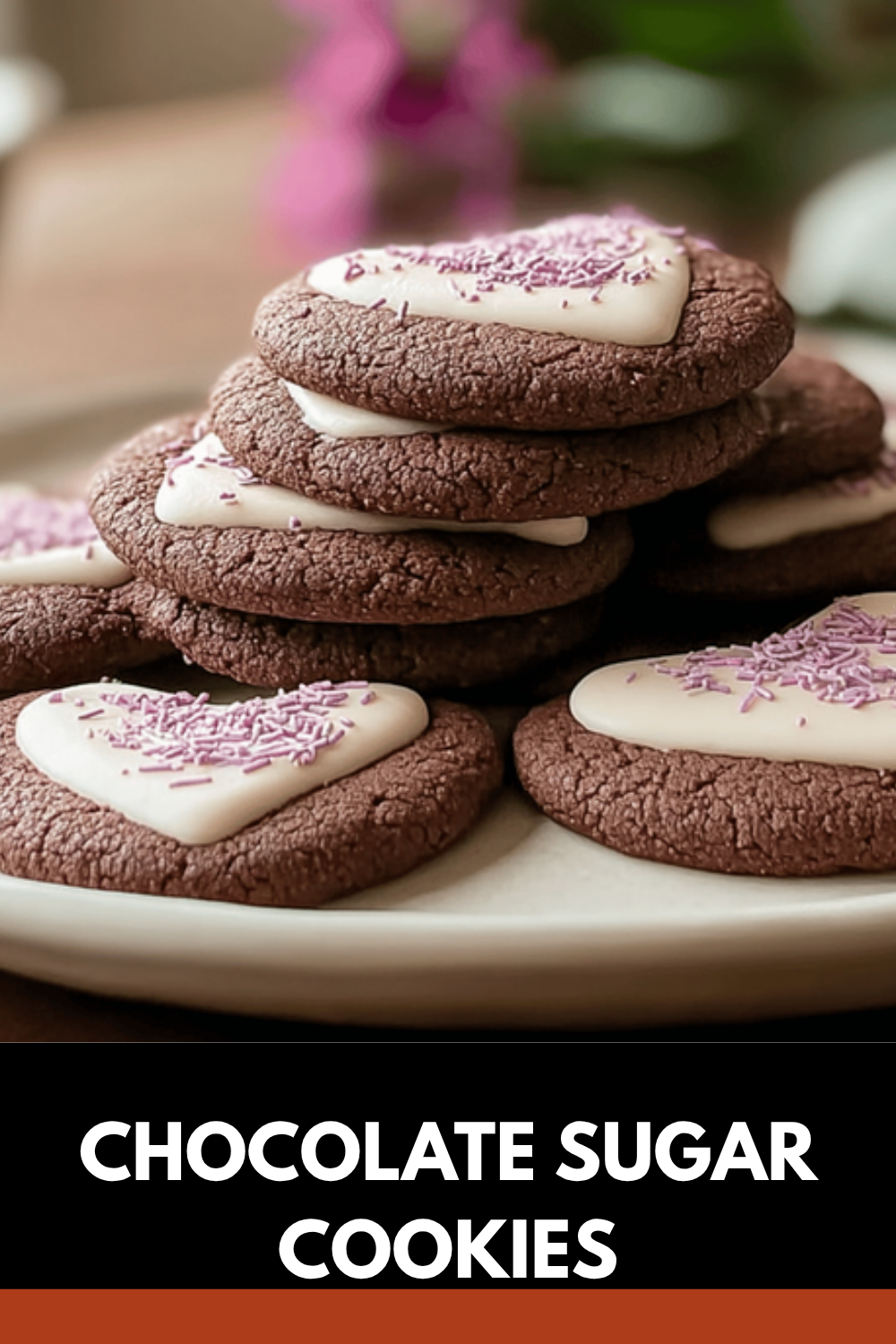 Chocolate Sugar Cookies