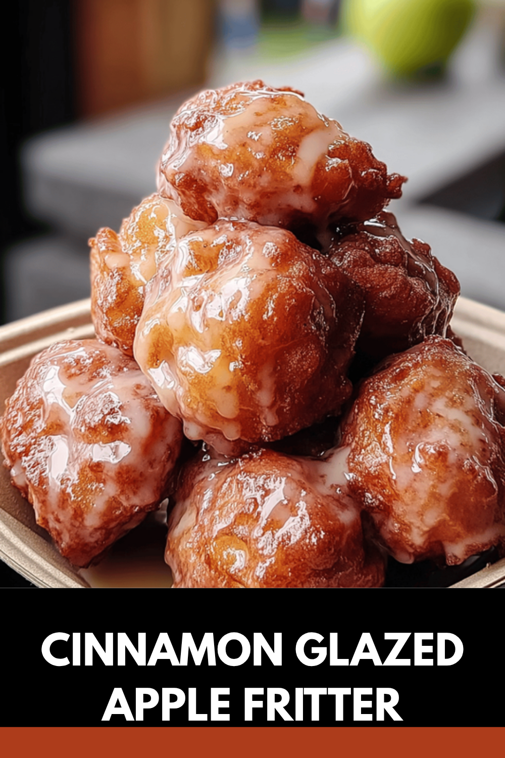 Apple Fritter Bites Recipe With Crispy Golden Crust And Sweet Apple Filling 7 Cinnamon Glazed Apple Fritter