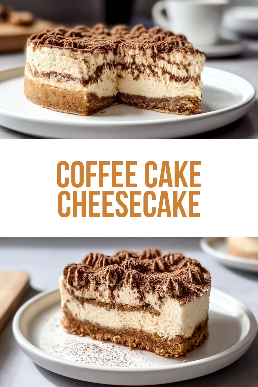 Coffee Cake Cheesecake
